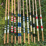 Custom painted colour options for the hickory alignment sticks